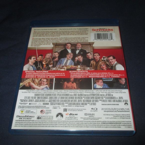 Dinner for Schmucks (Blu-ray, 2011, Canadian) Steve Carell Paul Rudd - Picture 3 of 3
